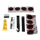 128111 Merge Bike Tyre Puncture Repair Tool Kit Patches Glue Z322 Z202