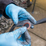 128115 Merge 15 Pieces Bike Tyre Tube Puncture Repair Tool Kit Bicycle Cycling Patches Glue Z322 Z202 250926.