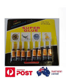 128120 Merge 8 Pieces 3g Super Glue Tubes adhesive Instant Supa Glue DIY Plastic Leather Ceramics Z323.