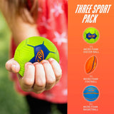 128135 Merge Nerf Micro Foam Sports Ball Set Kids Miro Set Z324 Z202 300926.