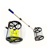 128148 Merge Prostricke Tennis Ball Retriever Picker Hopper Roller Ball Storage 55 Balls Z327 128148.