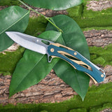 128150 Merge Hunting Knife 5Cr13 Steel Blade Multi Color Steel Handle, Camping Outdoor Knife Z330 161026.
