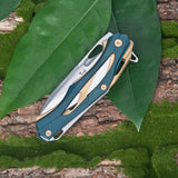 128150 Merge Hunting Knife 5Cr13 Steel Blade Multi Color Steel Handle, Camping Outdoor Knife Z330 161026.