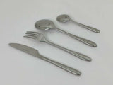 24Pcs Stainless Steel Cutlery Set Dinner Fork Knife Spoon Mirror Polish As Stainless Should Be 128164.