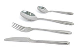 24Pcs Stainless Steel Cutlery Set Dinner Fork Knife Spoon Mirror Polish As Stainless Should Be 128164.
