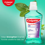 130175 Merge Colgate Mouth Wash Mint Neutrafluor 220 Daily Fluoride 473ml Z177.
