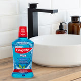 130176 Merge Colgate Mouth Wash Peppermint Alcohol Free Plax 500ml Z177.