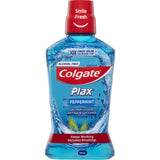 130176 Merge Colgate Mouth Wash Peppermint Alcohol Free Plax 500ml Z177.