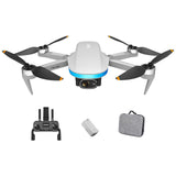 13116 Merge Follow Me GPS Drone 4K HD Camera 5G RC Quadcopter with Batteries (White) X166.