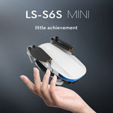 13116 Merge Follow Me GPS Drone 4K HD Camera 5G RC Quadcopter with Batteries (White) X166.