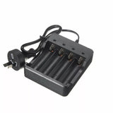 13129 Merge Smart USB Battery Charger 12 4 Slots For 3.7V Rechargeable Battery Charge AU Plug X131.