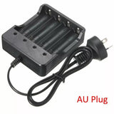 13129 Merge Smart USB Battery Charger 12 4 Slots For 3.7V Rechargeable Battery Charge AU Plug X131.