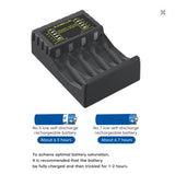 13133 Merge Intelligent Battery Charger 4-Slot For AA-AAA NI-CD NI-MH Recharger X131 xxxxxxx You 190426.
