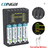 13133 Merge Intelligent Battery Charger 4-Slot For AA-AAA NI-CD NI-MH Recharger X131 xxxxxxx You 190426.