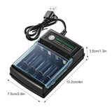 13134 Merge USB Batteries Charger Charging For AA  AAA Alkeline Batteries Super Fast Charger	X131 xxxxxxx You 190426.