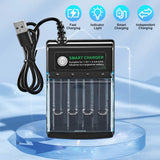 13134 Merge USB Batteries Charger Charging For AA  AAA Alkeline Batteries Super Fast Charger	X131 xxxxxxx You 190426.