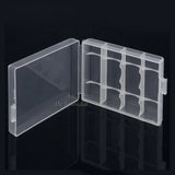 13139 Merge Clear Plastic AA/AAA Battery Box Storage Case Cover Batteries Holder x131 xxxxxxx You 190426.
