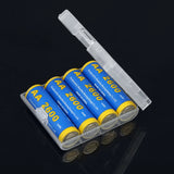 13139 Merge Clear Plastic AA/AAA Battery Box Storage Case Cover Batteries Holder x131 xxxxxxx You 190426.