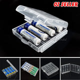 13139 Merge Clear Plastic AA/AAA Battery Box Storage Case Cover Batteries Holder x131 xxxxxxx You 190426.
