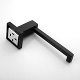 140165 Merge ACA Bath Toilet Paper Tissue Roll Holder Rack Wall Mounted Black Z312 xxxxxxx You