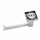 140166 Merge ACA Bath Toilet Paper Tissue Roll Holder Rack Wall Mounted Chrome Z312 xxxxxxx You 060826.