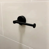 14067 Merge Suction Cup Toilet Paper Holder Wall Mount Tissue Roll Dispenser Black Z312 xxxxxxx You 060826.