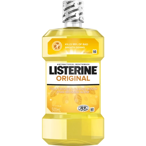 140183 Merge Listerine Original Gold Antibacterial Mouth Wash 500ml Z177 xxxxxxx You 231125.