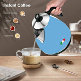 14132 Merge Vintage Electric Kettle Sky Blue 1.7L Stainless Steel Auto OFF 2200W Delonghi Kettle X181.
