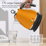 14133 Merge Vintage Electric Kettle Orange 1.7L Stainless Steel Auto Off 2200W Kettle X181 xxxxxxx You 190526.