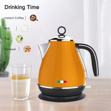 14133 Merge Vintage Electric Kettle Orange 1.7L Stainless Steel Auto Off 2200W Kettle X181 xxxxxxx You 190526.