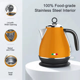 14133 Merge Vintage Electric Kettle Orange 1.7L Stainless Steel Auto Off 2200W Kettle X181 xxxxxxx You 190526.