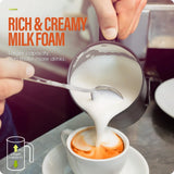 14168 Merge Elegant 4 In 1 Milk Frother & Steamer 350ml Automatic With Digital display Z116.