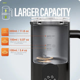 14168 Merge Elegant 4 In 1 Milk Frother & Steamer 350ml Automatic With Digital display Z116.