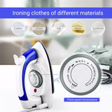 14172 Merge 700W Portable Steam Iron Electric Travel Iron Ironing Laundry Garment Cloths Z106.