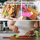 14191 Merge Wooden Chopping Board Solid Wood Kitchen Cutting Pizza Steak Bread Z252 xxxxxxx You 010426.
