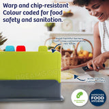 14193 Merge Gominimo 4 Pcs Colored Chopping Board Set With Colored Index And Stand Z252 xxxxxxx You 010426.