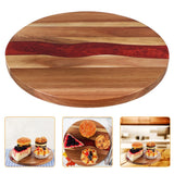 14194 Merge Wood Round Cutting Board Versatile Kitchen Chopping Board Z252 xxxxxxx You 010426.