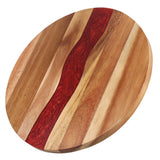 14194 Merge Wood Round Cutting Board Versatile Kitchen Chopping Board Z252 xxxxxxx You 010426.