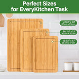 14195 Merge Bamboo Chopping Board 3-Piece cutting Board With Juice Groove Z252 xxxxxxx You 010426.