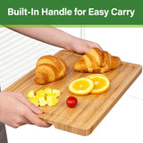 14195 Merge Bamboo Chopping Board 3-Piece cutting Board With Juice Groove Z252 xxxxxxx You 010426.