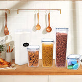 142015 Merge Anshine 16Pcs Airtight Organizer Set Container Clear Kitchen Food Pantry Storage Z198 xxxxxxx You 100726.