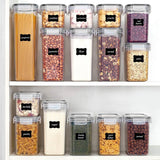 142017 Merge 8 Pcs Airtight Food storage Containers Kitchen Dry Food Pantry Z198 xxxxxxx You 100826.