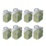 142020 Merge 8 Pcs Kitchen Clear Airtight Storage Jar 1.3L/1.8L Large Capacity Food Storage Z198 xxxxxxx You 100826.