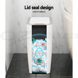 142025 Merge Devanti 9L Motion Sensor Bin Rubbish Waste Bins Automatic Trash Can Kitchen White Z261 xxxxxxx You 230426.