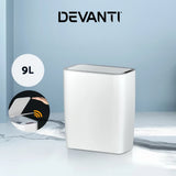 142025 Merge Devanti 9L Motion Sensor Bin Rubbish Waste Bins Automatic Trash Can Kitchen White Z261 xxxxxxx You 230426.
