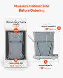 142026 Merge Vevor Pullout Waste Container Under Cabinet Kitchen Garbage Bin Trash Can Z261 xxxxxxx You 230426.
