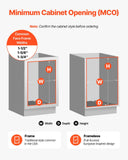 142026 Merge Vevor Pullout Waste Container Under Cabinet Kitchen Garbage Bin Trash Can Z261 xxxxxxx You 230426.