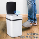 142029 Merge Automatic Sensor Waste Trash Bin 12L Motion Kitchen Rubbish Bins Touchless White Z261 xxxxxxx You 230426.
