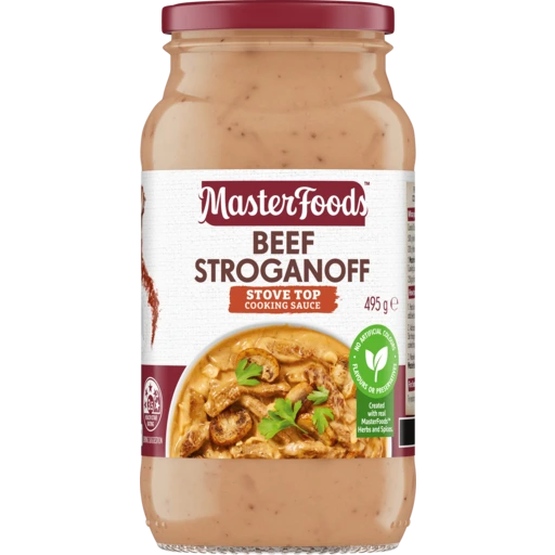 150170 Merge Masterfoods Beef Stroganoff 485g-505g Cooking Sauce Z103 xxxxxxx You 071225.