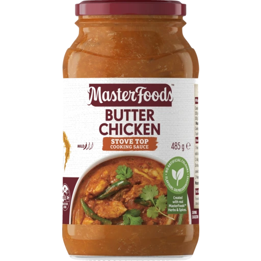 150171 Merge Masterfoods Butter Chicken 485g-505g Cooking Sauce Z103 xxxxxxx You 071225.